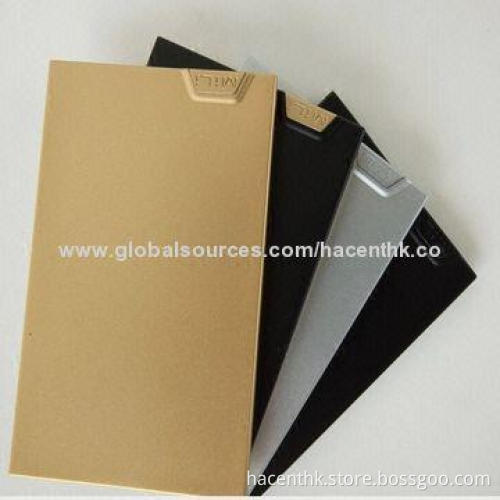 Not Hurt the Phone Thin Mobile Power Banks with 1,200mAh Capacity